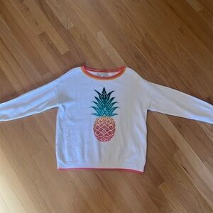 Loft Pineapple sweater. Size medium